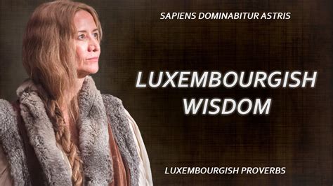 Luxembourgish Proverbs And Sayings By SAPIENT LIFE YouTube