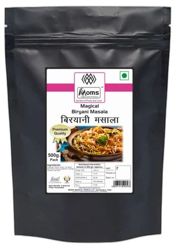 Moms Magical Biryani Masala G Packaging Type Pouch At Rs