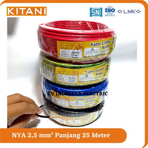 Jual Kabel Nya Mm Kitani Panjang Meter Kabel Listrik Kawat