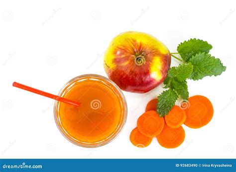 Mixed Vegetable Juice With Pulp Stock Photo Image Of Juice Green