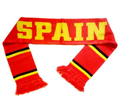 Spain National Football Team World Cup Neckerchief Winter Scarf Soccer