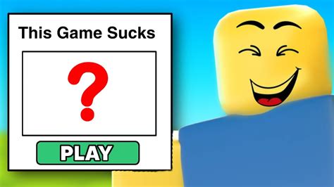 Playing The Most Overrated Game On Roblox Youtube