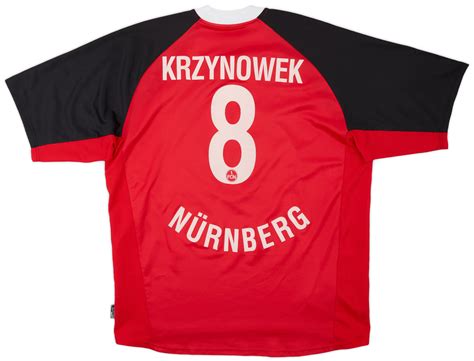 2001 02 Nurnberg Home Shirt Krzynowek 8 8 10 XXL