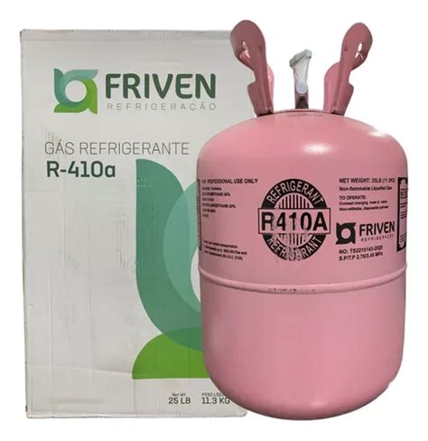 Gas Refrigerante R410a 11 3kg Friven Parcelamento Sem Juros