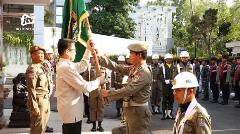 Pj Bupati Terima Kirab Pataka Jbmb Bojonegoro Siap Sukseskan Hari Jadi