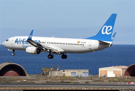 EC NUZ Air Europa Express Boeing 737 8GP WL Photo By Adolfo Bento De