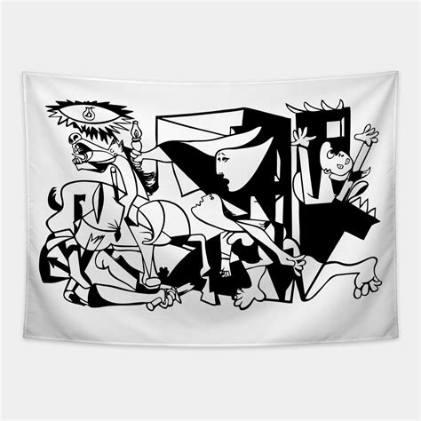 Pablo Picasso Guernica Reproduction Picasso Sketch Paintings