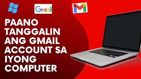 Paano Tanggalin Ang Google Account Sa Laptop O Pc Paano Idiskonekta