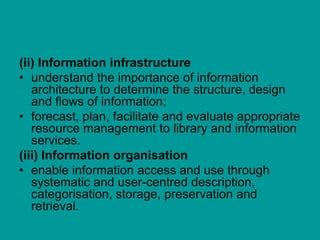 library  information science education  skills   knowledge