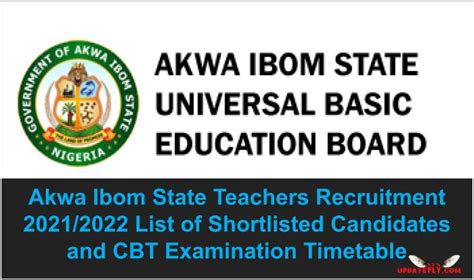 Akwa Ibom State Teachers Recruitment 2021 2022 List Of Shortlisted