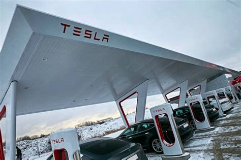 Tesla Opens Europes Largest Supercharger Station First In Europe