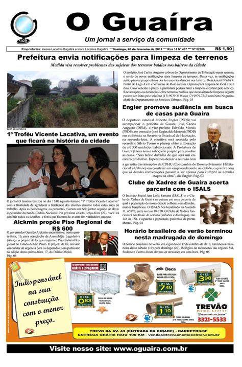 Calaméo Jornal O Guaira