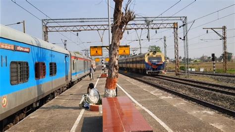 LHB 12337 Shantiniketan Express Rampurhat MEMU Express Arriving YouTube