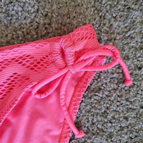 Hula Honey Swim Hot Pink Nwot Size M Bikini Bottoms Poshmark