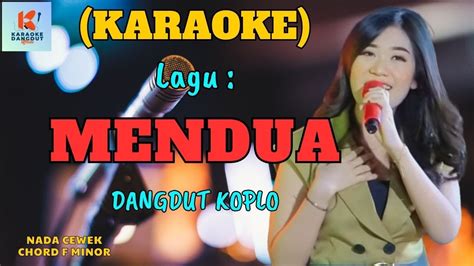 Mendua Karaoke Astrid Karaoke Dangdut Official Cover Pa