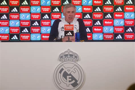 Real Madrid Rueda De Prensa En Directo De Carlo Ancelotti