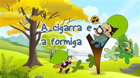 Fabula Cigarra E A Formiga LIBRAIN