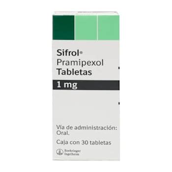 Sifrol 1 mg con 30 Tabletas a precio de socio Sams Club en línea