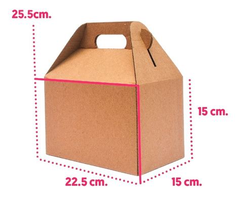 100 Cajas Lonchera Boxlunch Extragrande Micro Kraft Envío gratis