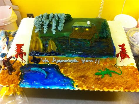 Cajun Themed Cake Themed Cakes Cake Auction Items