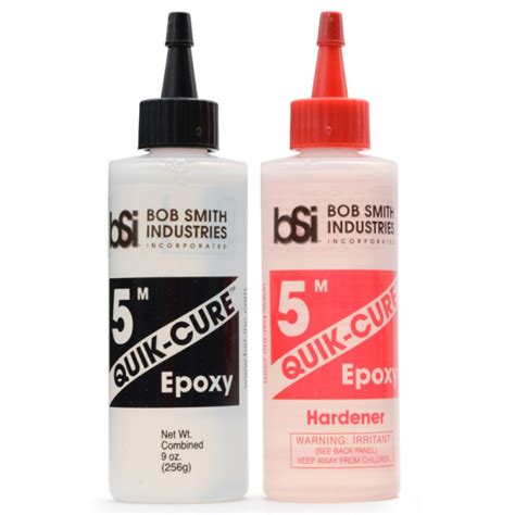 BSi Colle Résine Epoxy 2 composants Quick Cure 5min 128g 256g R Models