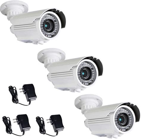 Amazon Videosecu Pack Tvl Bullet Security Cameras Built In