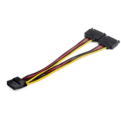 Startech Cable Divisor Splitter Sata A Lp En Y Cm Pccomponentes