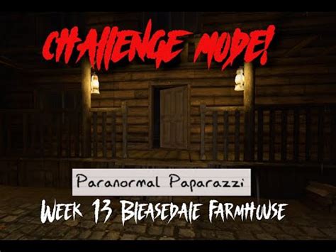 Paranormal Paparazzi Challenge Mode Phasmophobia Youtube