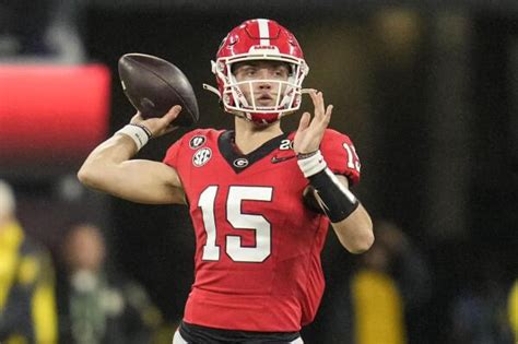 Beck Closes Georgia Spring As Qb Leader But Not Yet Winner Ap News