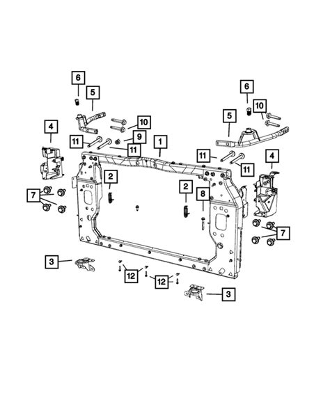 2019 2023 Jeep Cherokee OEM NEW 2019 2021 Mopar Jeep Cherokee Radiator