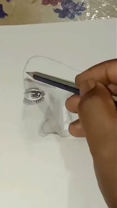 Beautiful Girl Face Drawing Shorts Youtube