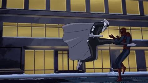 Moon Knight Vs Spiderman Scene From Ultimate Spider Man Youtube