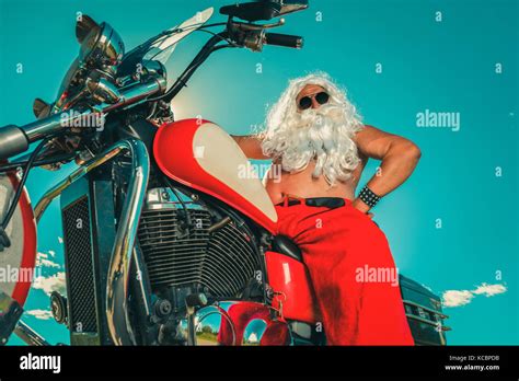 Fat Man On Motorcycle Hi Res Stock Photography And Images Alamy