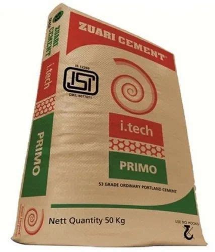 Zuari Primo 53 Grade Opc Cement At ₹ 400bag Zuari Cement In