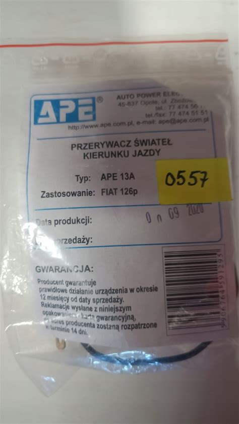 PRZERYWACZ KIERUNKOWSKAZÓW ELEKTRONICZNY FIAT 126P 13795737939