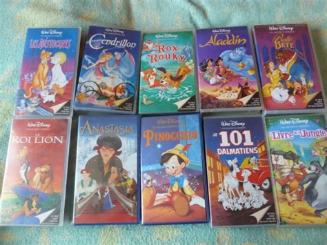 LOT DE 10 cassettes vhs dessins animés EUR 35 00 PicClick FR