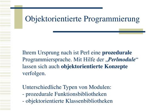 Ppt Objektorientierte Programmierung Powerpoint Presentation Free