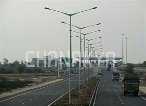 Chanakya Cool White Dual Arm Street Light Pole At Rs In Bengaluru