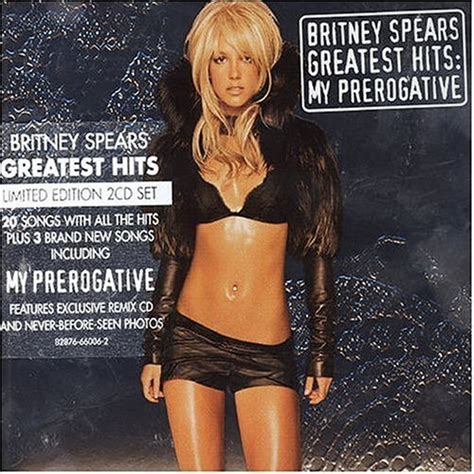 Britney Spears Album Greatest Hits My Prerogative 2 Disc Uk Limited