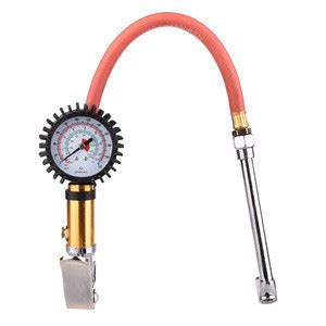 Buy 220 Psi Dual Chuck Air Tire Inflator With Dial Gauge From Shenzhen