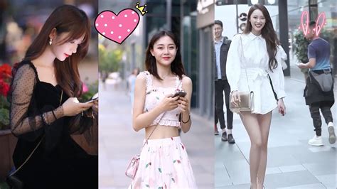 【china Street Shot】the Most Beautiful Chinese Girls Tik Tok China Douyin Mejores Street