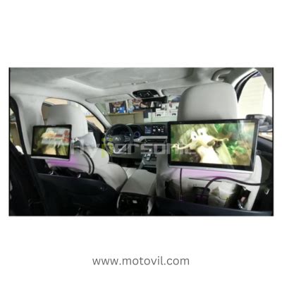 Car Headrest Monitor Android by Hypersonic 12.5 inch display atmosphere ...