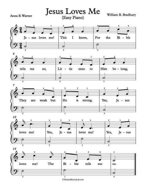 Free piano arrangement sheet music – nearer my god to thee – Artofit