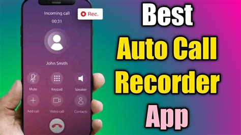 Best Auto Call Recorder App For Android 🔥 Youtube