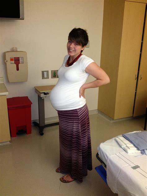 41 Weeks Pregnant With Twins Belly