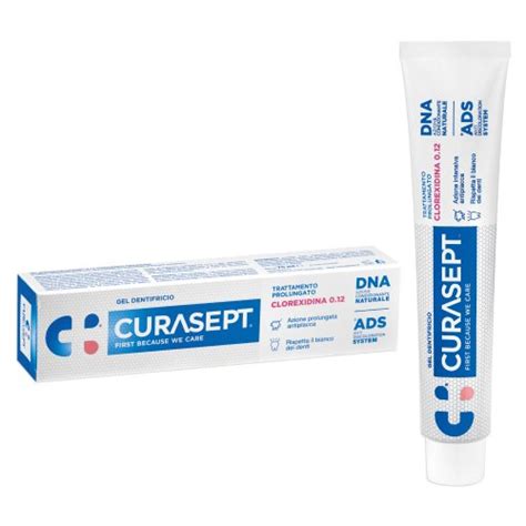 Curasept Ads Dna Gel Dentifricio Trattamento Prolungato Clorexidina