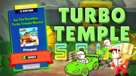 SAI THE STUMBLER Turbo Mania Tournament Live Stumble Guys Live