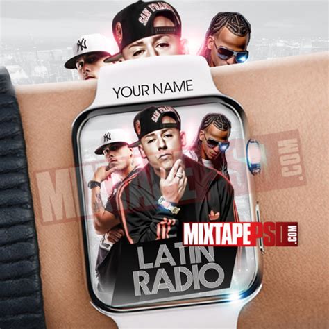 Mixtape Cover Template Latin Radio Graphic Design Mixtapepsds