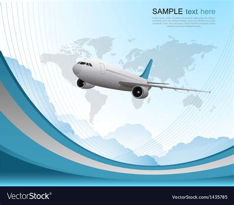 Travel background Royalty Free Vector Image - VectorStock