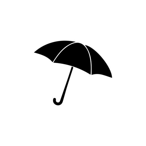 Umbrella Icon Simple Illustration Of Umbrella Vector Icon For Web